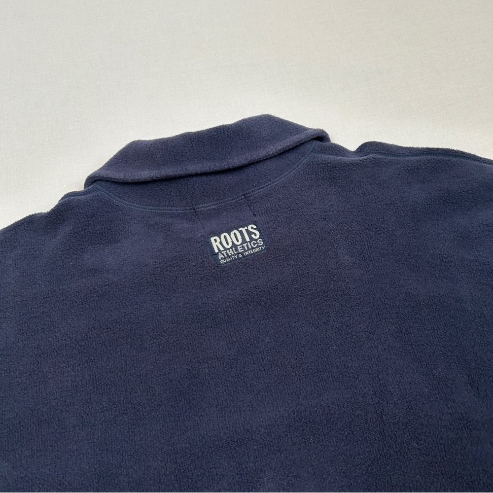 90s Roots Athletics Navy Quarter Zip - Picture 5 of 5